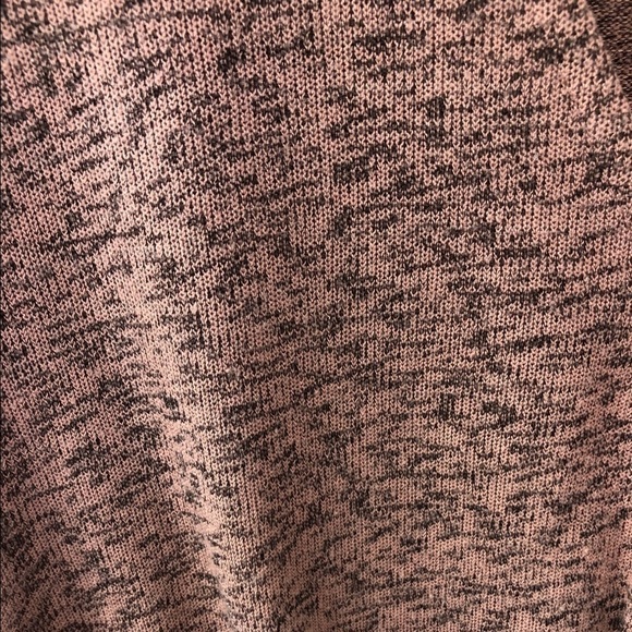 Lightweight Pink V-neck Zara Sweater Dress - Picture 6 of 7